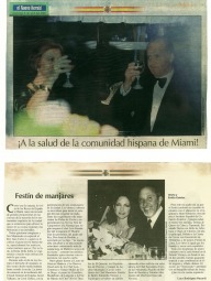 El Nuevo Herald Newspaper, Domingo Social, April 8, 2001