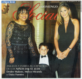 El Nuevo Herald Newspaper, Domingo Social, December 8, 2002