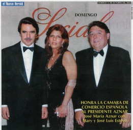 El Nuevo Herald Newspaper, Domingo Social, October 12, 2003