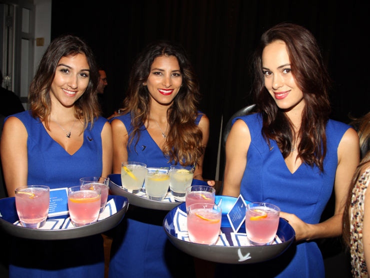 Models with Drinks by Grey Goose