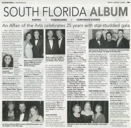 Miami Herald Newspaper, South Florida Album, January 22, 2006